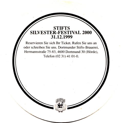 dortmund do-nw stifts stifts quali 1b (rund215-silvester 2000-schwarz)